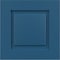 Ekena Millwork 12"W x 12"H True Fit PVC Raised Panel Shutters Sample, Sojourn Blue SAMPLE-TFPRPHB - alternate 1